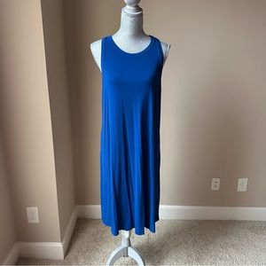 EUC XXL a.new day Cobalt Blue Knit Tank Dress